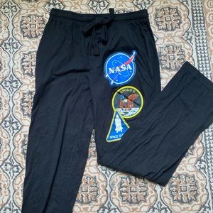 Small black lounge pants